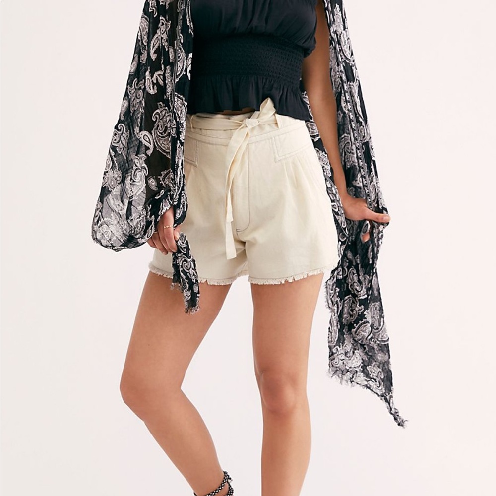Paper bag shorts